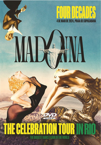 Madonna - The Celebration Tour Brasil 2024 (dvd)