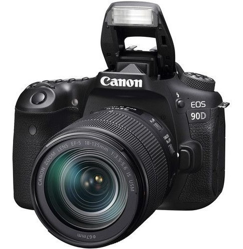 Camara Canon Digital Eos 90-d 18-135mm Is Usm