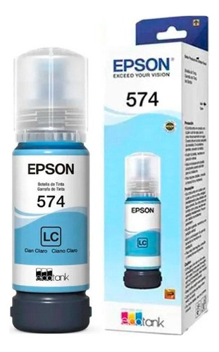 Tinta de impressora Epson T574 Color Light Cyan 70ml