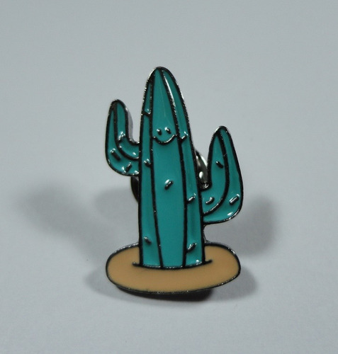 Broche Pin Cactus Feliz Moda Bad Bunny