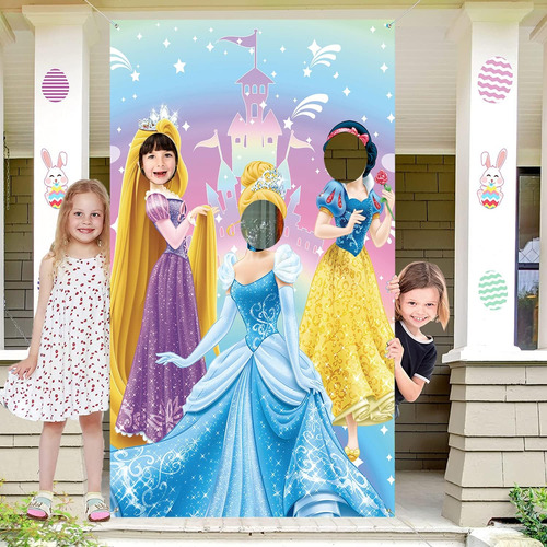 Cartel De Princesa Para Puerta Con Fotos De Princesa, Pancar