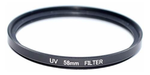 Imagen 1 de 2 de Filtro Uv 58mm