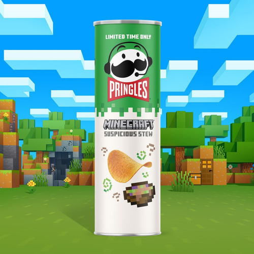 Pringles Papas Sabor Estofado Minecraft Suspicious Stew 158g