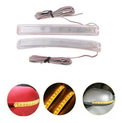 Led Intermitente Espejo Retrovisor Lateral Auto Tunning X2