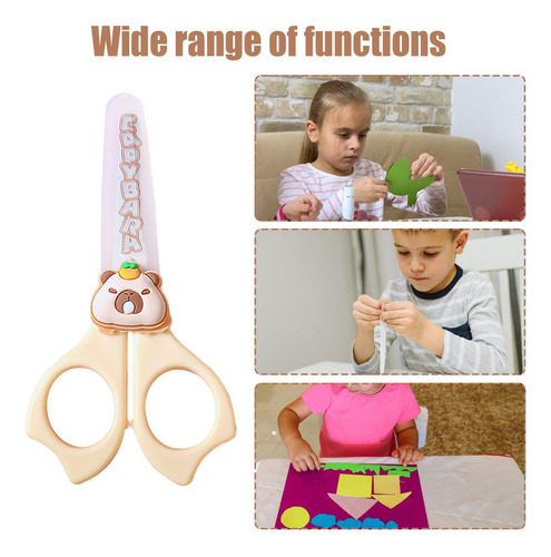 ** Tijeras Infantiles Capibara Tijeras De Seguridad De