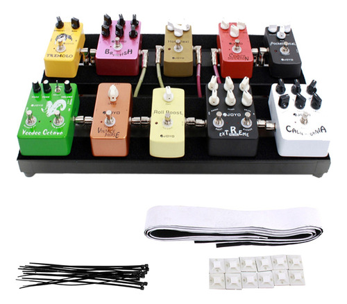 Tablero Pedal De Efectos De Guitarra Eléctrica 370x274x40mm