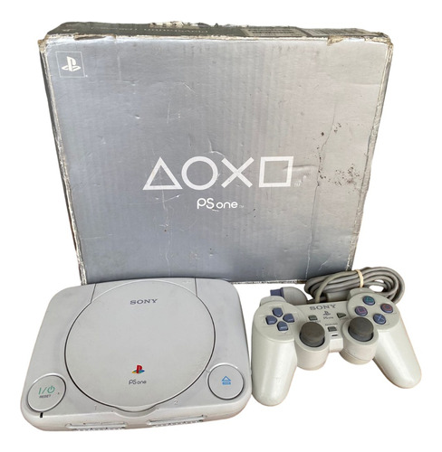 Consola Ps1 Slim Usada Ps One Con Caja Playstation 1