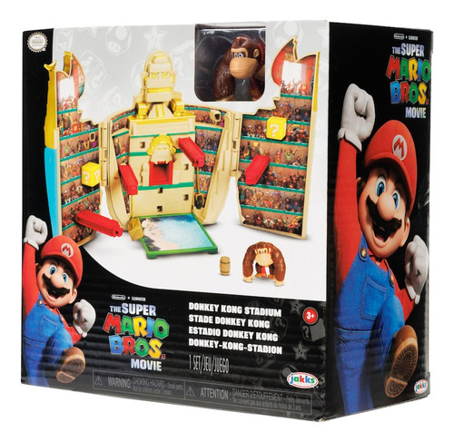 Jakks Pacific The Super Mario Bros Movie Estadio Donkey Kong