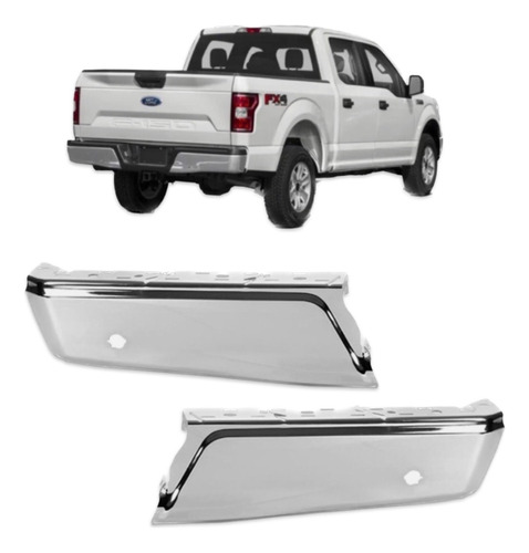 Protector Trasero Ford F150 2015 2019 Esquineros 