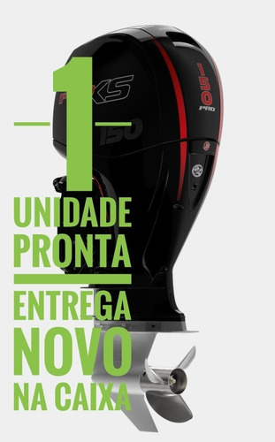 Motor De Popa Mercury 150 Hp Pro Xs - Pronta Entrega.
