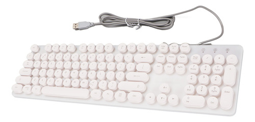 Teclado Usb Mecánico Para Juegos Rbg, Retroiluminado, 104 Te
