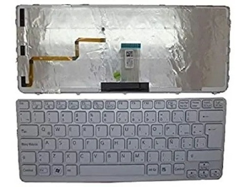 Teclado Sony Vaio Sve141 Retroiluminado Blanco Español