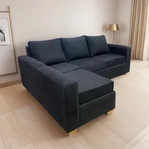 Comprar Sillón Esquinero L Chenille Juego De Living Comedor 210x160