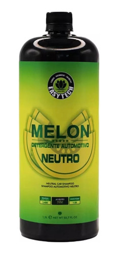 Shampoo 1:400 Melon Concentrado 1,5l Neutro Easytech Carros