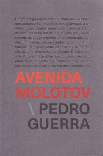 Avenida Molotov - Vol.7: Coleçao Valsa Da Esquina, De Guerra, Pedro. Editora Quelonio Editora, Capa Mole, Edição 1ª Edição - 2018 Em Português