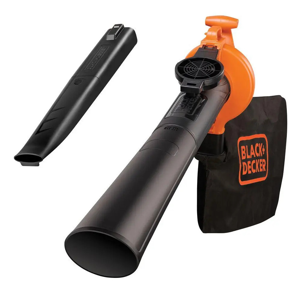 Soprador e Aspirador de Folhas Black+Decker BV25 com Função Triturador