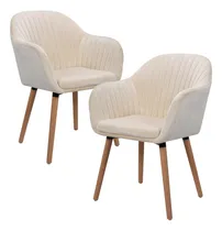 Comprar Pack 2 Butacas Sitiales Almer Velvet Beige | Sala, Dormitori