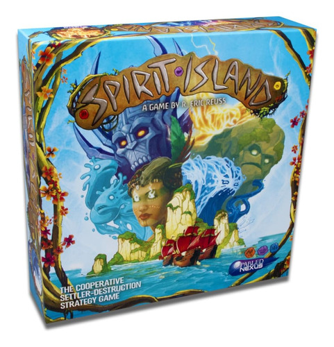 Greater Than Games Spirit Island Core Juego De Mesa, 4 Jugad