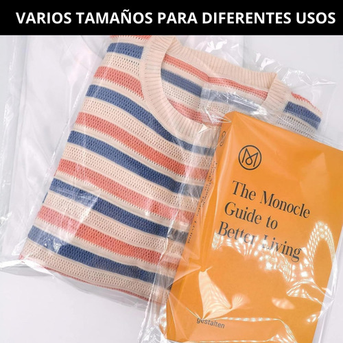 Bolsas Celofan 25x35 Polipropileno Transparente Pack X 100