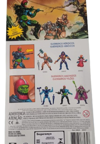 Boneco Mandíbula - He-man - Master Of The Universe