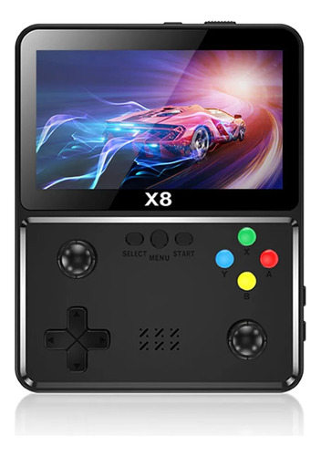 Consola De Juegos Retro X8, Reproductor De Juegos Portátil C