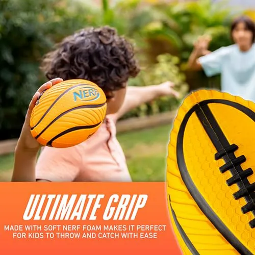 Balón De Espuma Nerf Para Niños - Mini Fútbol Suave 8 5