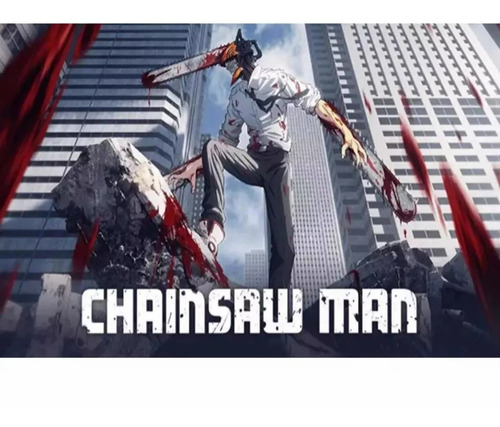 Tela De Fondo Decoración Chainsaw Man Denji