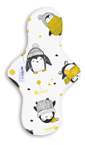 Toallas Higiénicas Ecológicas Femeninas Teen Regular Lubella Diseño De La Tela Pingüinos