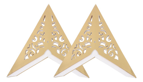 Lámpara Colgante Tipo Candelabro Con Forma De Estrella, 2 Un