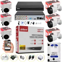 Comprar Cámaras De Seguridad Kit Cctv 1080p Dahua Dvr 8ch+6 Cámaras