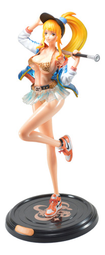 Figura Muñeco Gashapone One Piece Nami Beisbol Bate