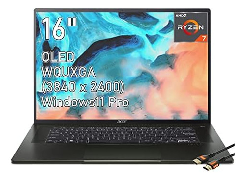 Laptop Acer Swift Edge 16 4k Oled 400 Nits Extremely Thin &