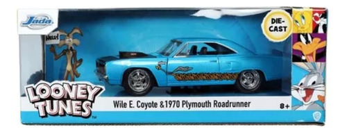 Jada 1:24 1970 Plymouth Roadrunner  Looney Tuns Coyote