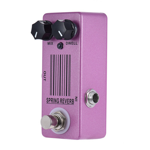 Mosky Mp -51 Primavera Reverb Mini Pedal Con Efecto Guitarra