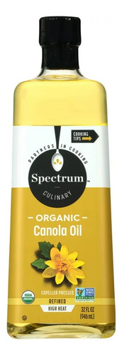 Spectrum Orgánico Aceite De Canola 946ml