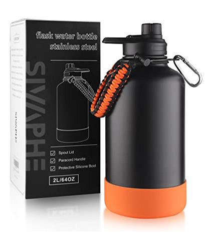 Sivaphe Acero Inoxidable Para Niños Botella De Agua Y876m