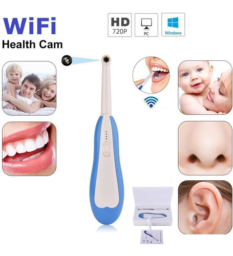 Camera Intra Oral Wifi Wireless, Uso Somente Em Computador