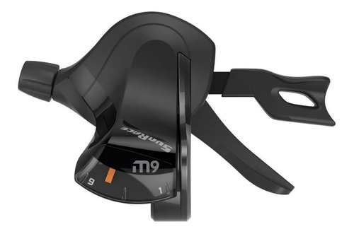 Imagem 2 de 2 de Alavanca De Câmbio Sunrace M900 3x9v C/cabos (par) Preto