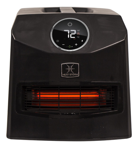 Calentador Infrarrojo Portátil 4.5 Kg Color Negro Mojave