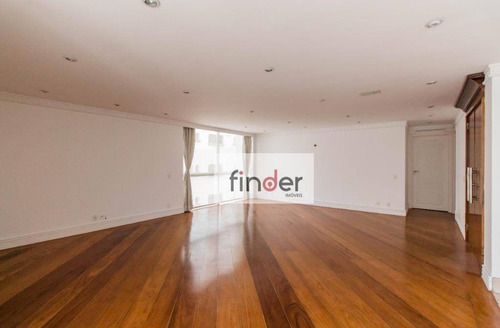 Fernão Cardim - Al. Fernao Cardim, 99. Amplo Apartamento À Venda, Super Iluminado E Ventilado, 185 M², 3 Dormitórios E 1 Vaga. Jardim Paulista - Ap13203