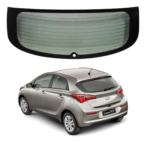 Vidro Traseiro Vigia Hyundai Hb20 Hatch 2012 2013 2014 2015