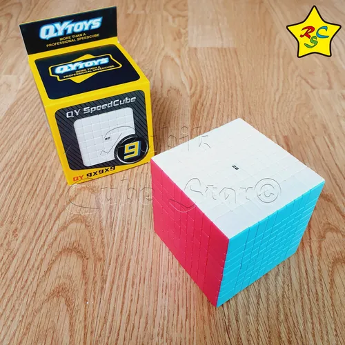 Cubo Rubik 9x9 Qiyi Big Cube Speedcube Stickerless Mate
