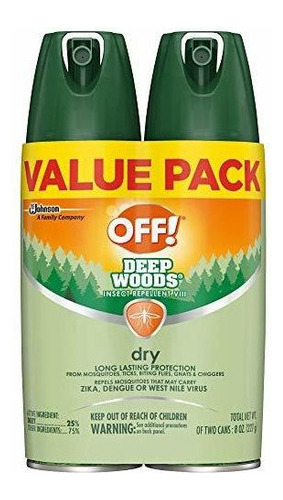 Off Repelente De Insectos Y Mosquitos De Deep Woods V