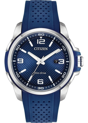 Citizen Aw1158-05l Ar Reloj De Hombre Azul 45 Mm De Acero In Color del bisel Azul acero