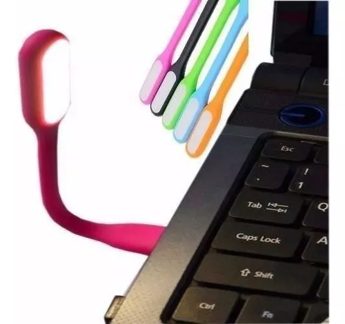 Luz Led Lampara Notebook Portatil Flexible Usb Linterna