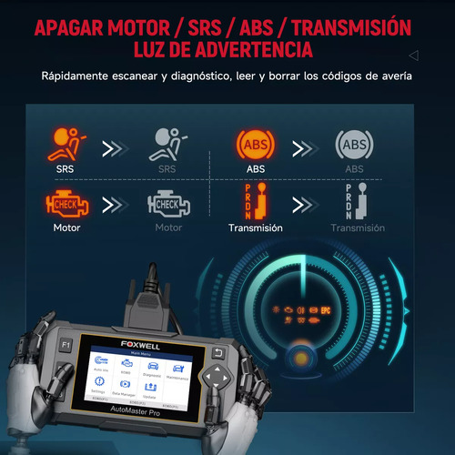 Scanner Obd2 Motor Airbag Transmisión Abs Epb Srs Scan Tool