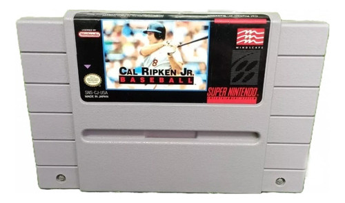 Juego Cal Ripken Jr. Baseball Para Snes