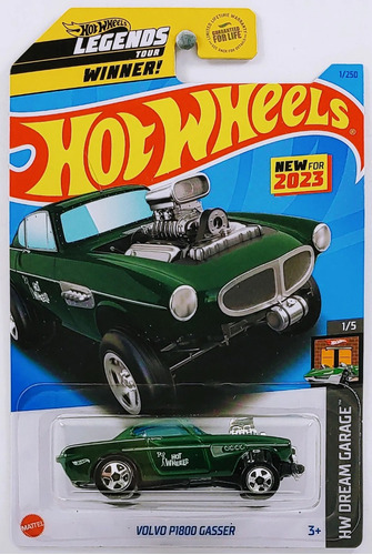 Hot Wheels # 1/5 - Volvo P1800 Gasser - 1/64 - Hkg27