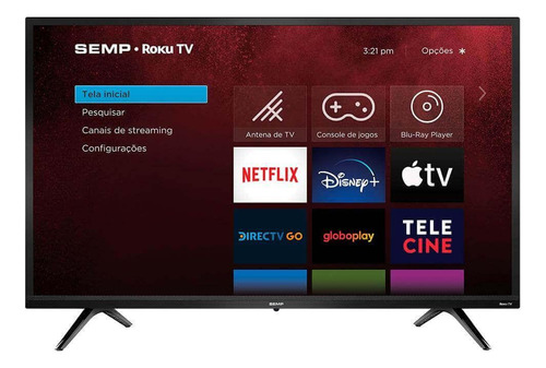 Smart Tv Roku Led 32  Semp 32r5500 Hd Wifi Dual Band 