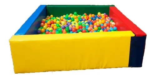 Piscina de pelotas bebe 85 cm - Juegos de espuma para psicomotricidad